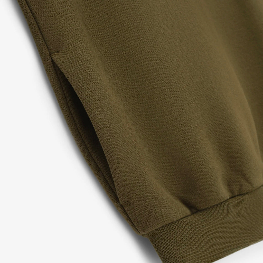 Fear of God Essentials Fleece Crewneck State (FW24) Olive