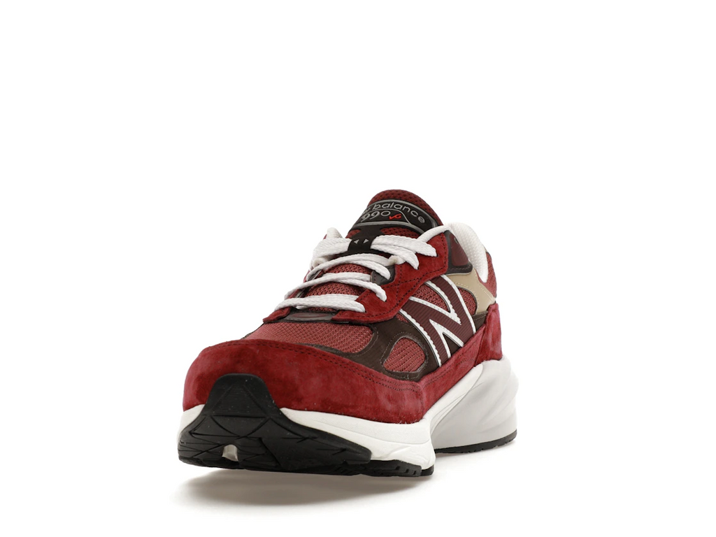 New Balance 990v6 MiUSA Teddy Santis Burgundy Tan