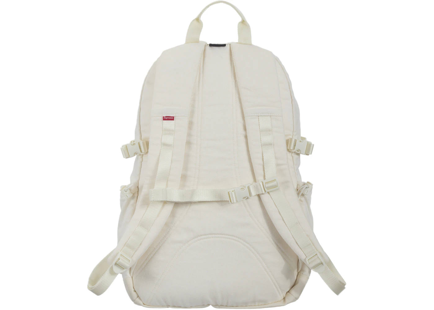 Supreme Denim Backpack White