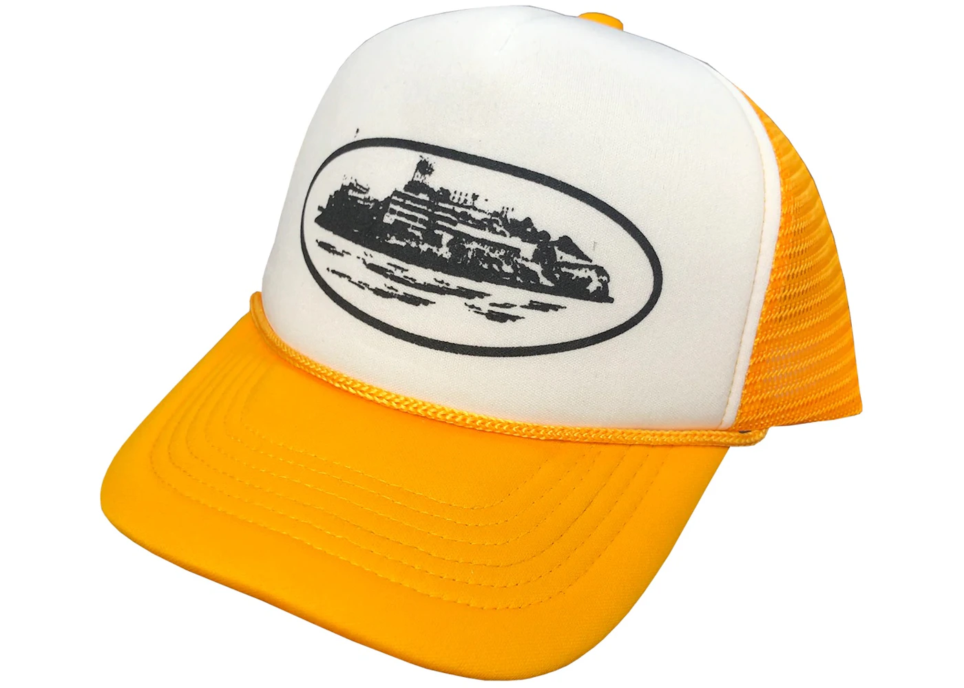 Corteiz Alcatraz Trucker Hat Sunset