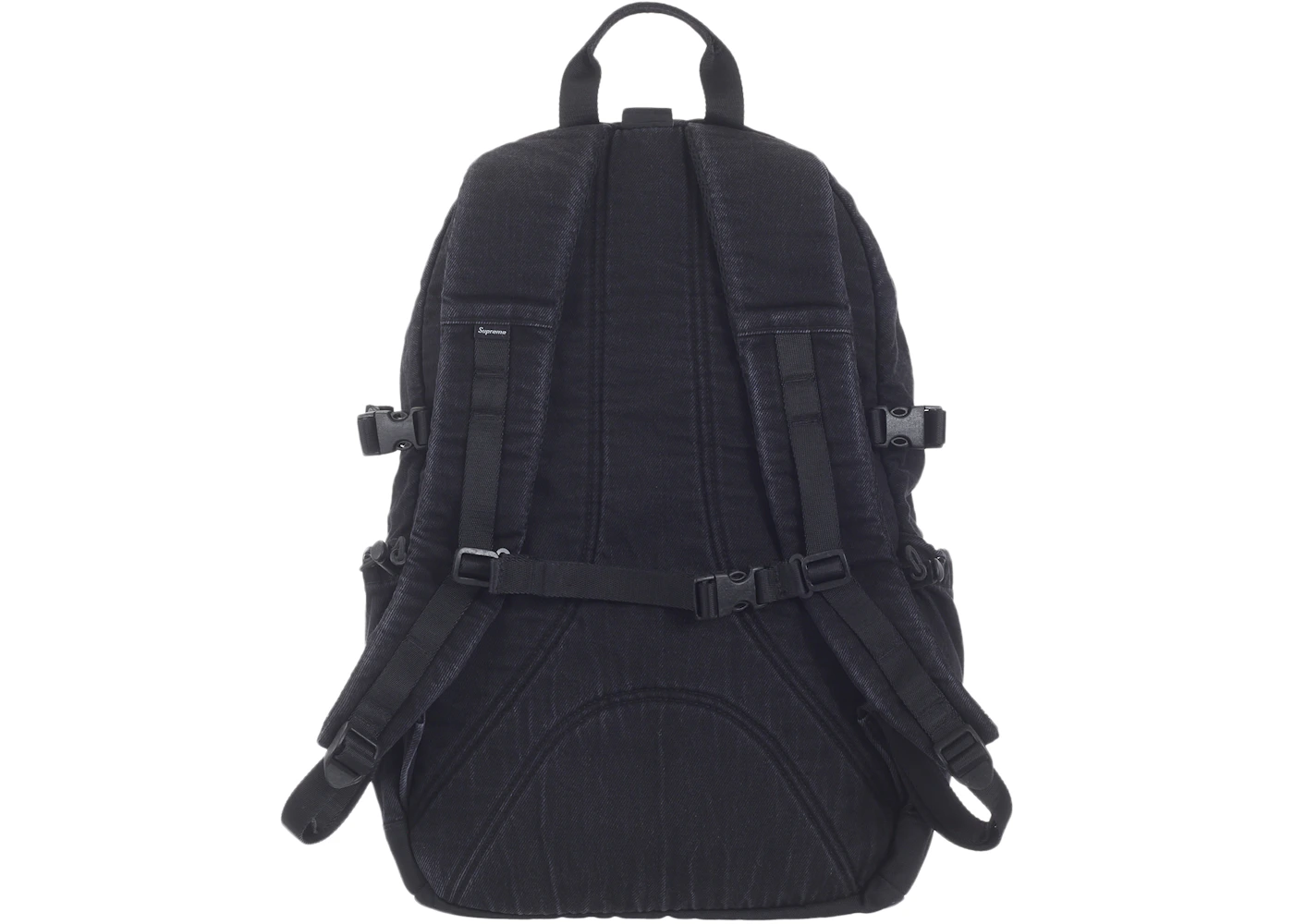 Supreme Denim Backpack Black