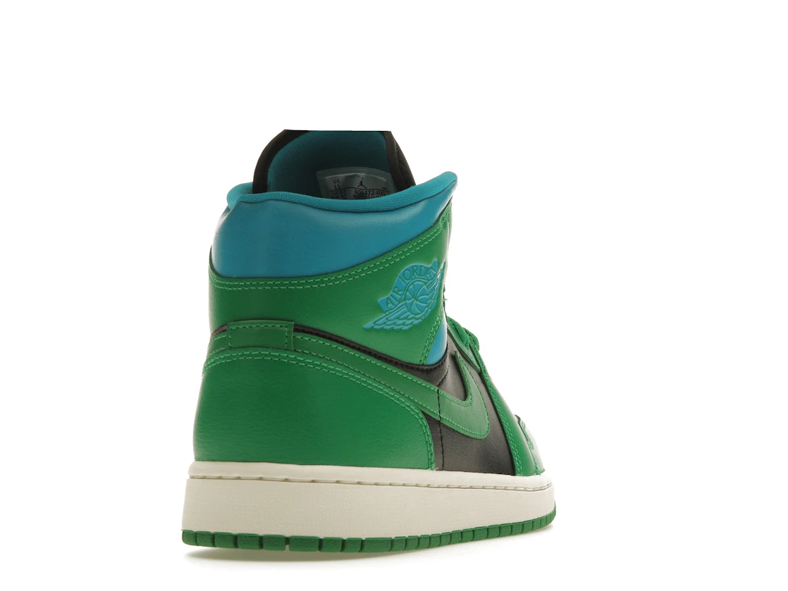 Air Jordan 1 Mid Lucky Green Aquatone (W)