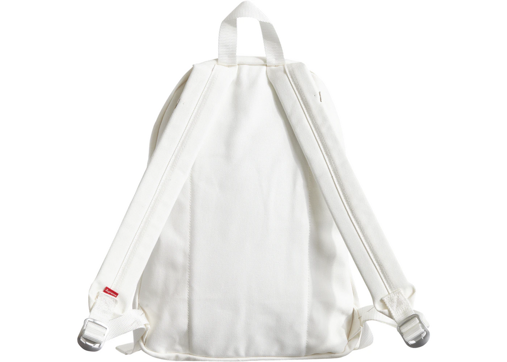 Supreme Canvas Backpack White