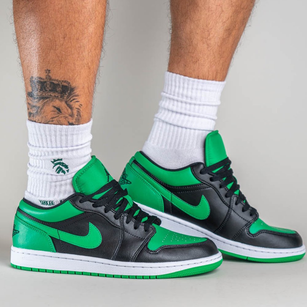 Air Jordan 1 Low Lucky Green