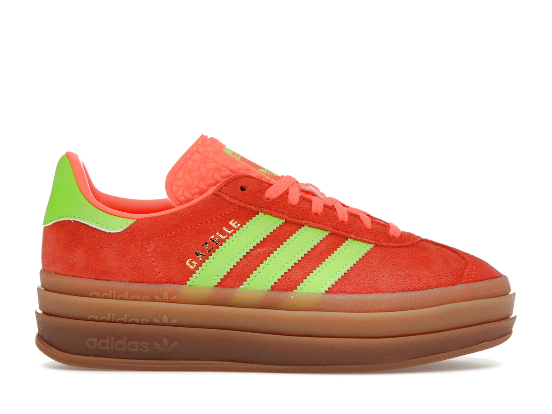 adidas Gazelle Bold Solar Orange Solar Green (W)