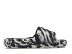 Adidas Adilette 22 Slides Carbon Aluminum