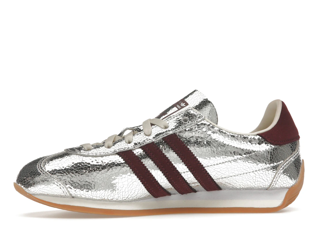 adidas Country OG Silver Metallic Maroon (W)