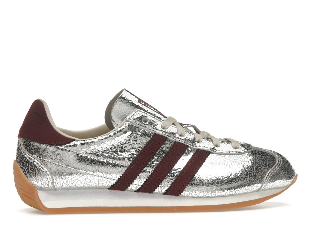 adidas Country OG Silver Metallic Maroon (W)