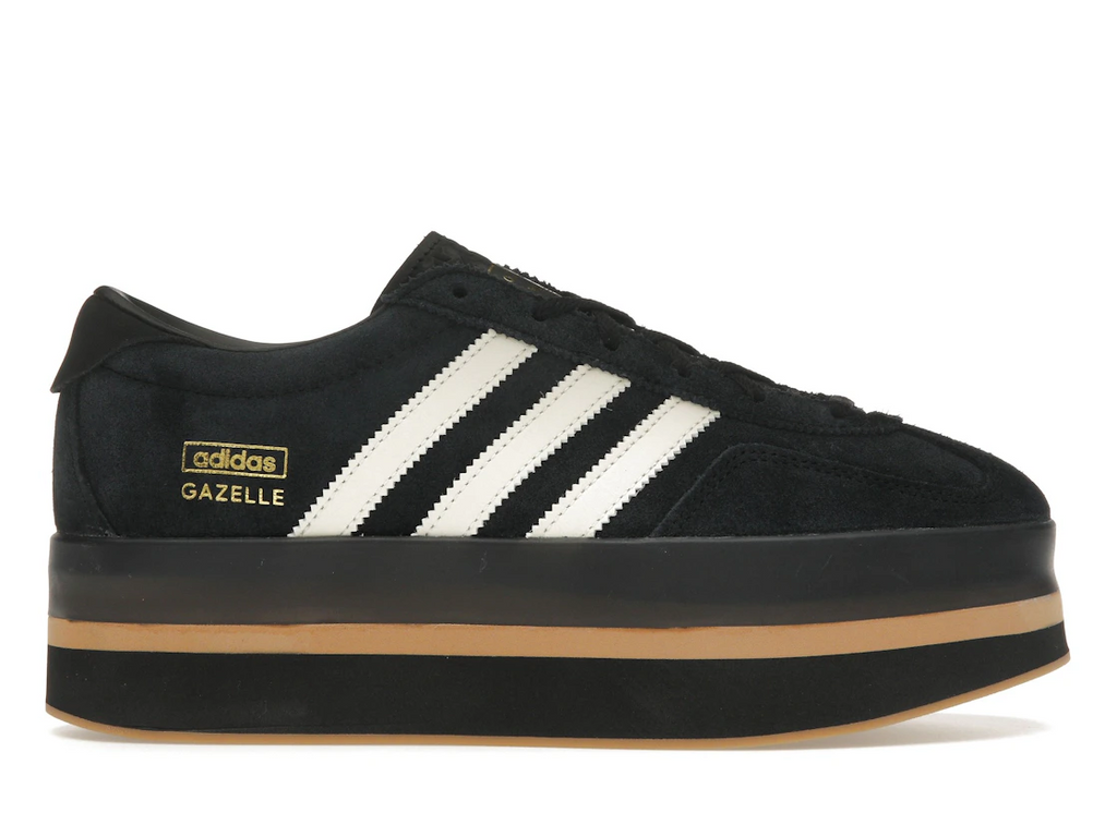 adidas Gazelle Stack Black Cream White (W)