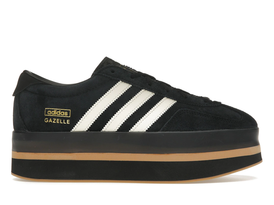adidas Gazelle Stack Black Cream White (W)