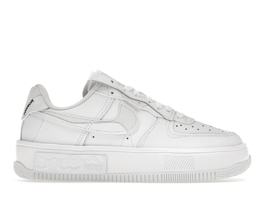 Nike Air Force 1 Low Fontanka Triple White Multi Color Swoosh (W)