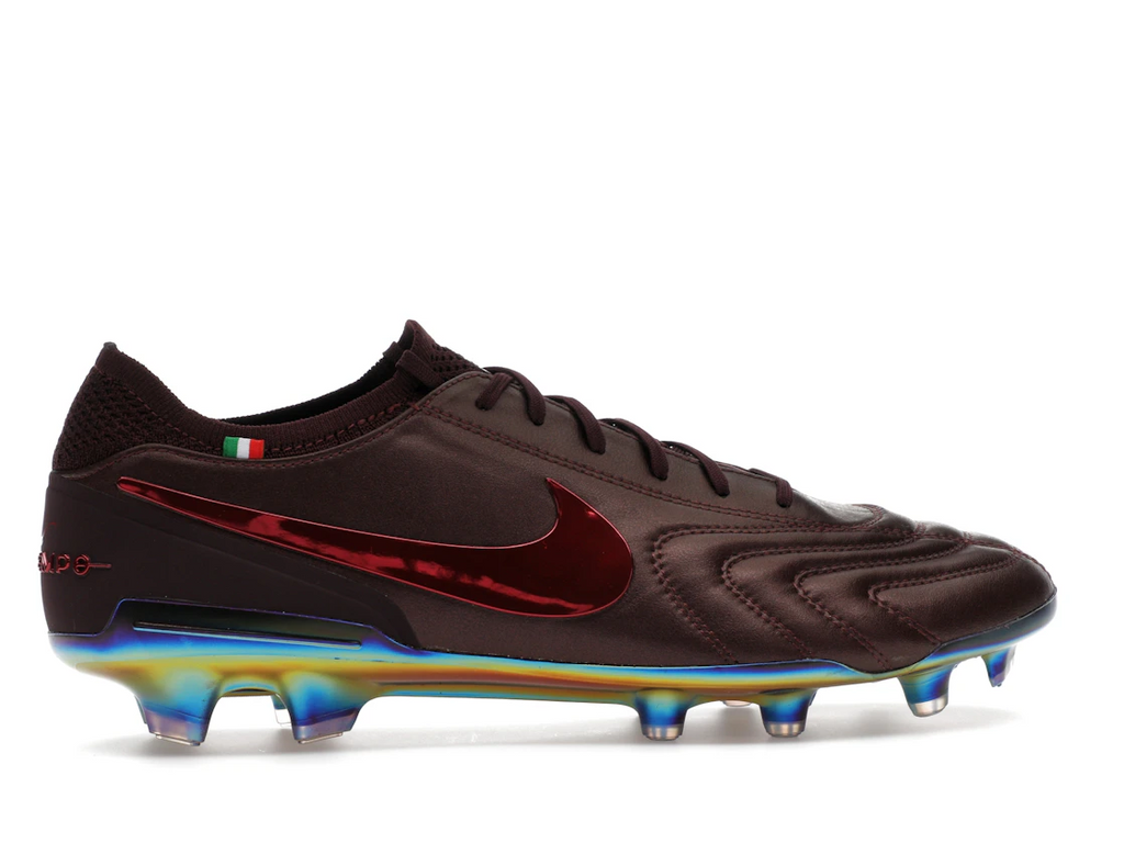 Nike Tiempo Legend 10 Elite Luxe FG Montebelluna Leather Port Wine