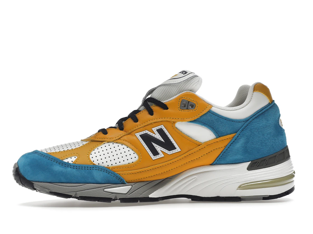 New Balance 991 MiUK SNS Blue Yellow