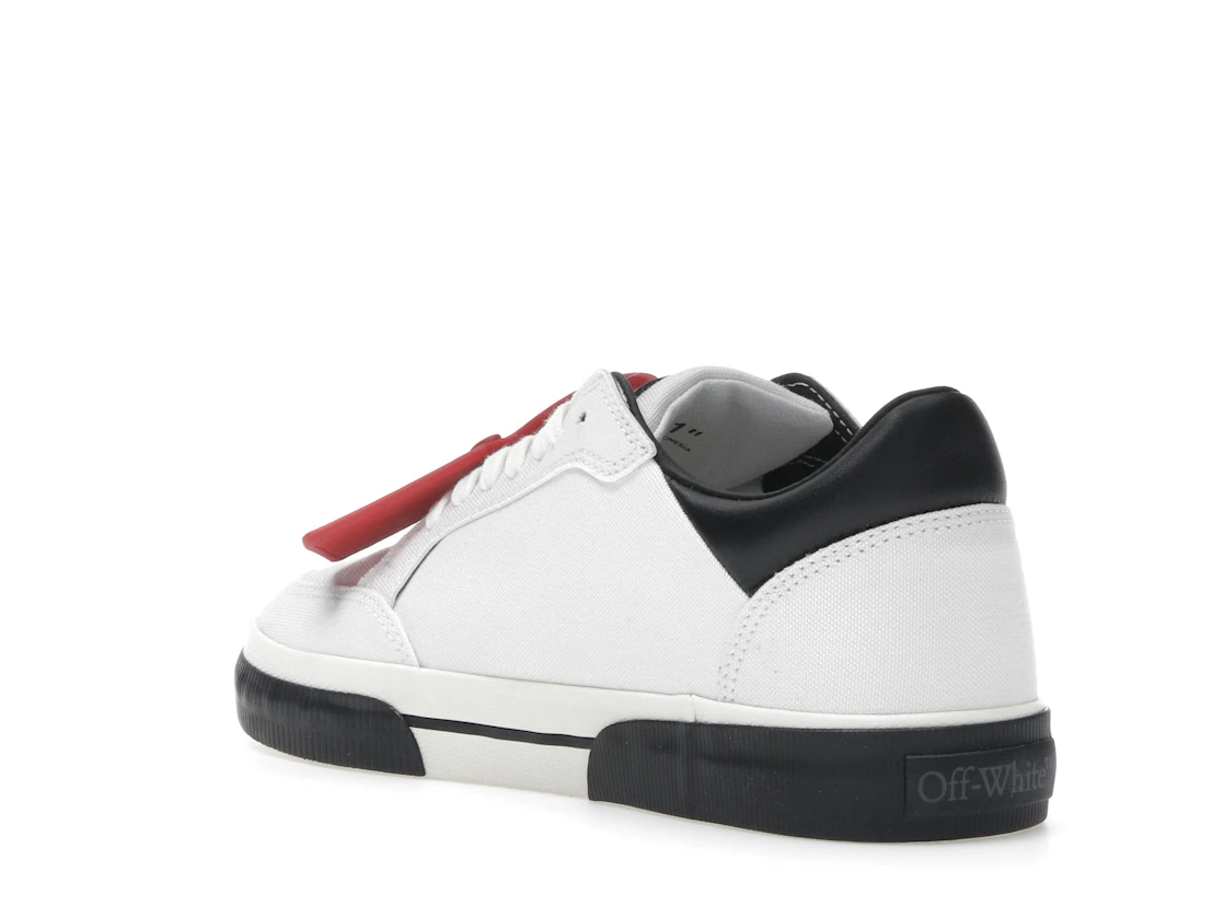 OFF-WHITE New Low Vulcanized White Black