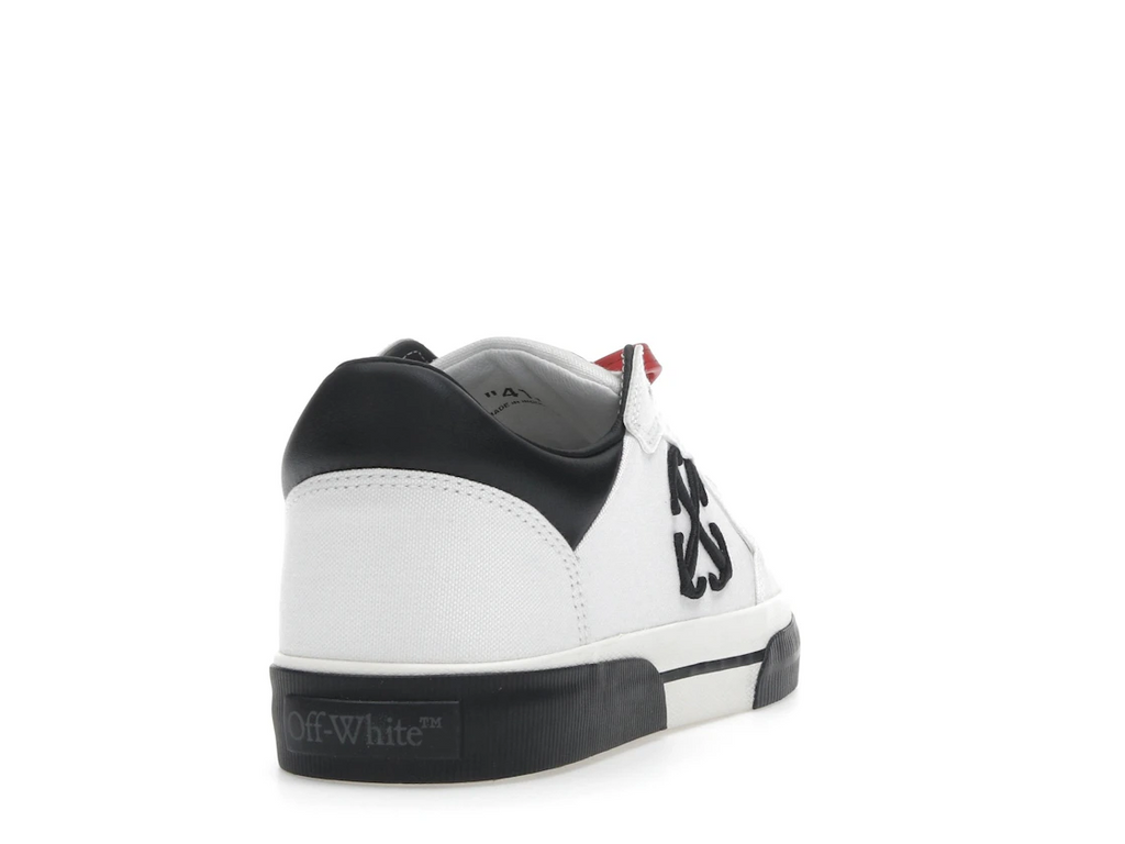 OFF-WHITE New Low Vulcanized White Black