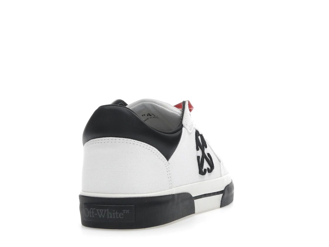 OFF-WHITE New Low Vulcanized White Black