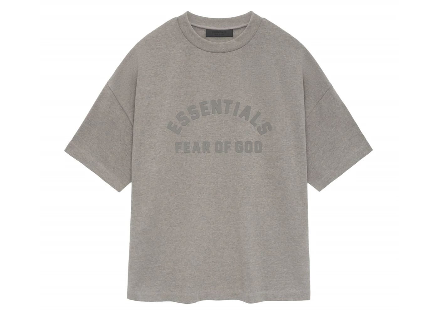 Fear of God Essentials Core Collection Heavy S/S Tee Heather Grey