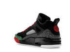 Jordan Spizike Low Black Classic Green White Varsity Red