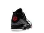 Jordan Spizike Low Black Classic Green White Varsity Red