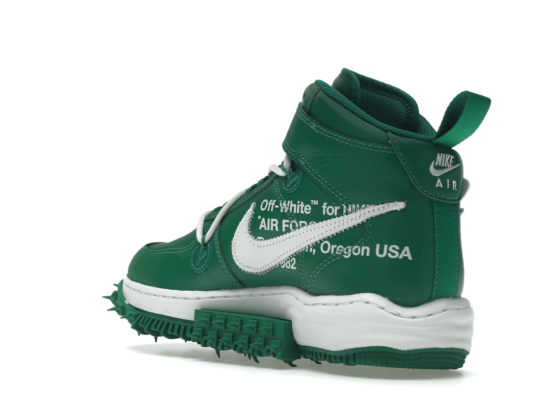 Nike Air Force 1 Mid Off-White Pine Green