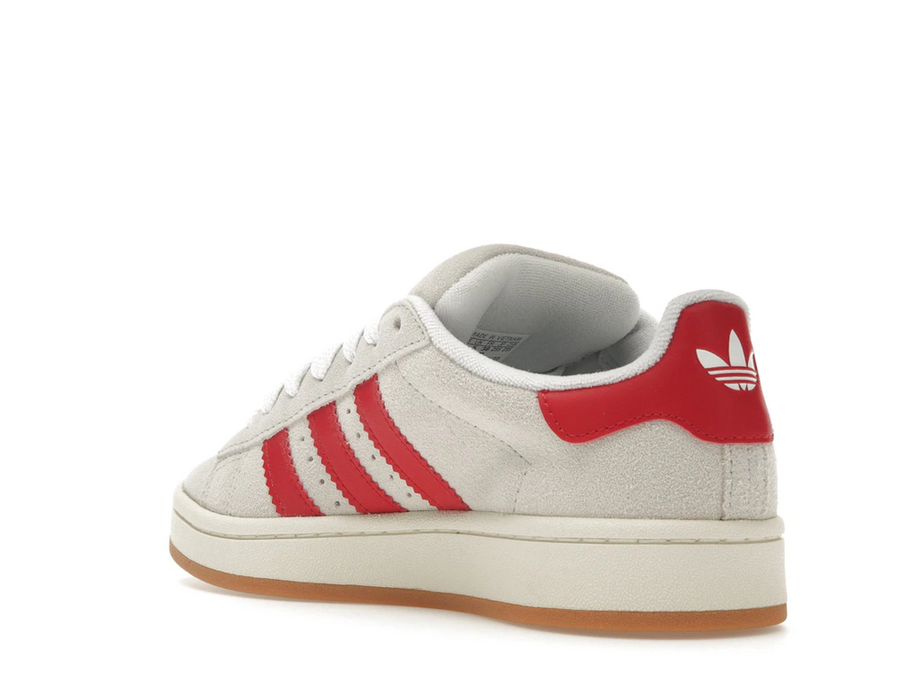 adidas Campus 00s Crystal White Better Scarlet