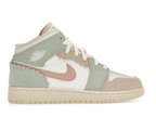 Air Jordan 1 Mid SE Pink Oxford GS