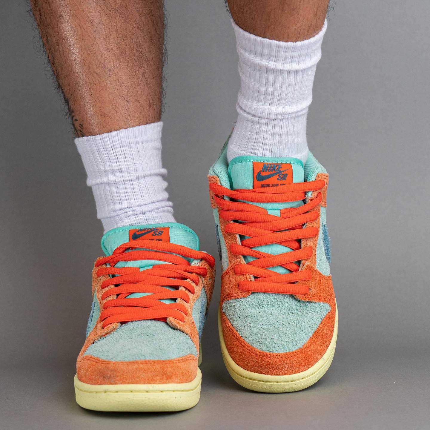 Nike SB Dunk Low Orange Emerald Rise