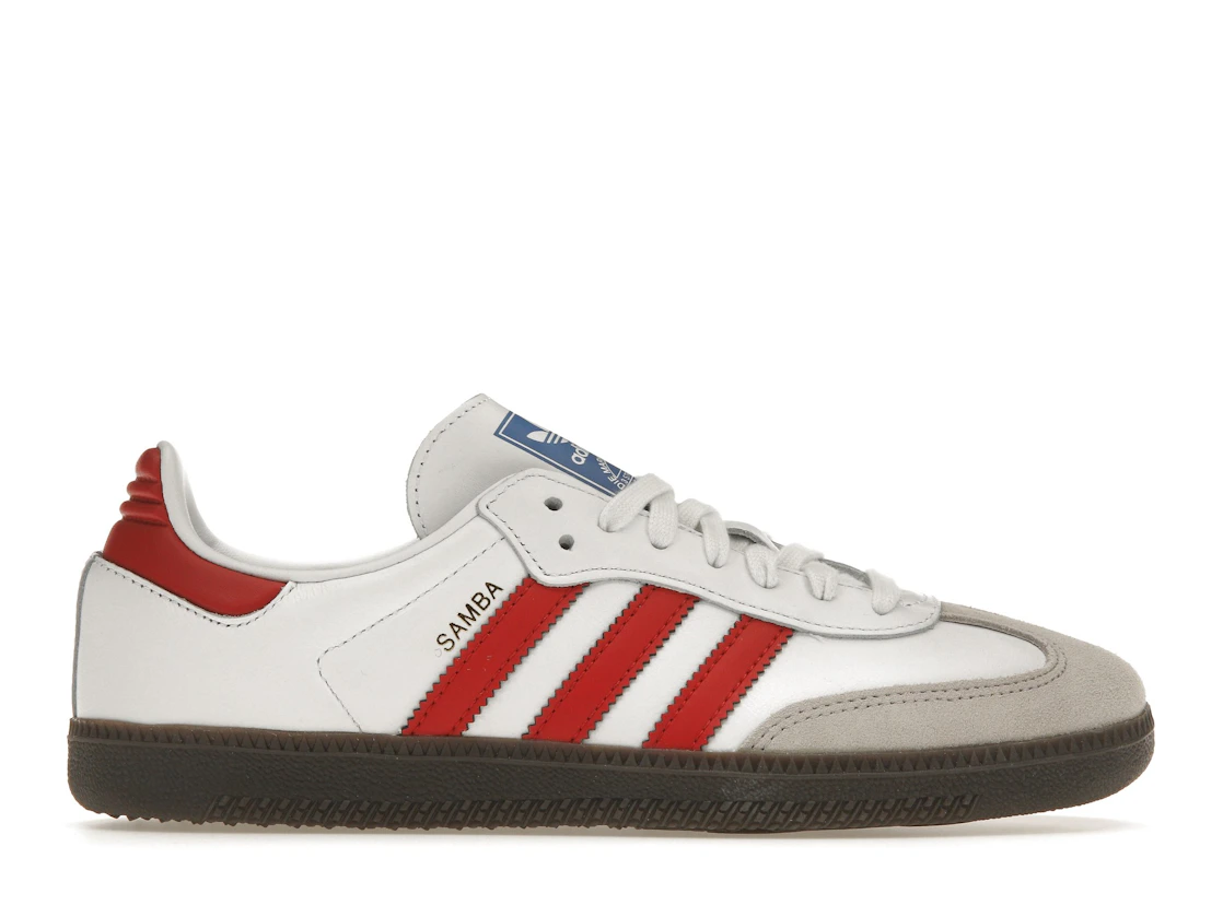 Adidas Samba OG White Better Scarlet