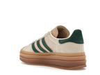 Adidas Gazelle Bold Beige Collegiate Green (W)