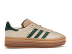 Adidas Gazelle Bold Beige Collegiate Green (W)