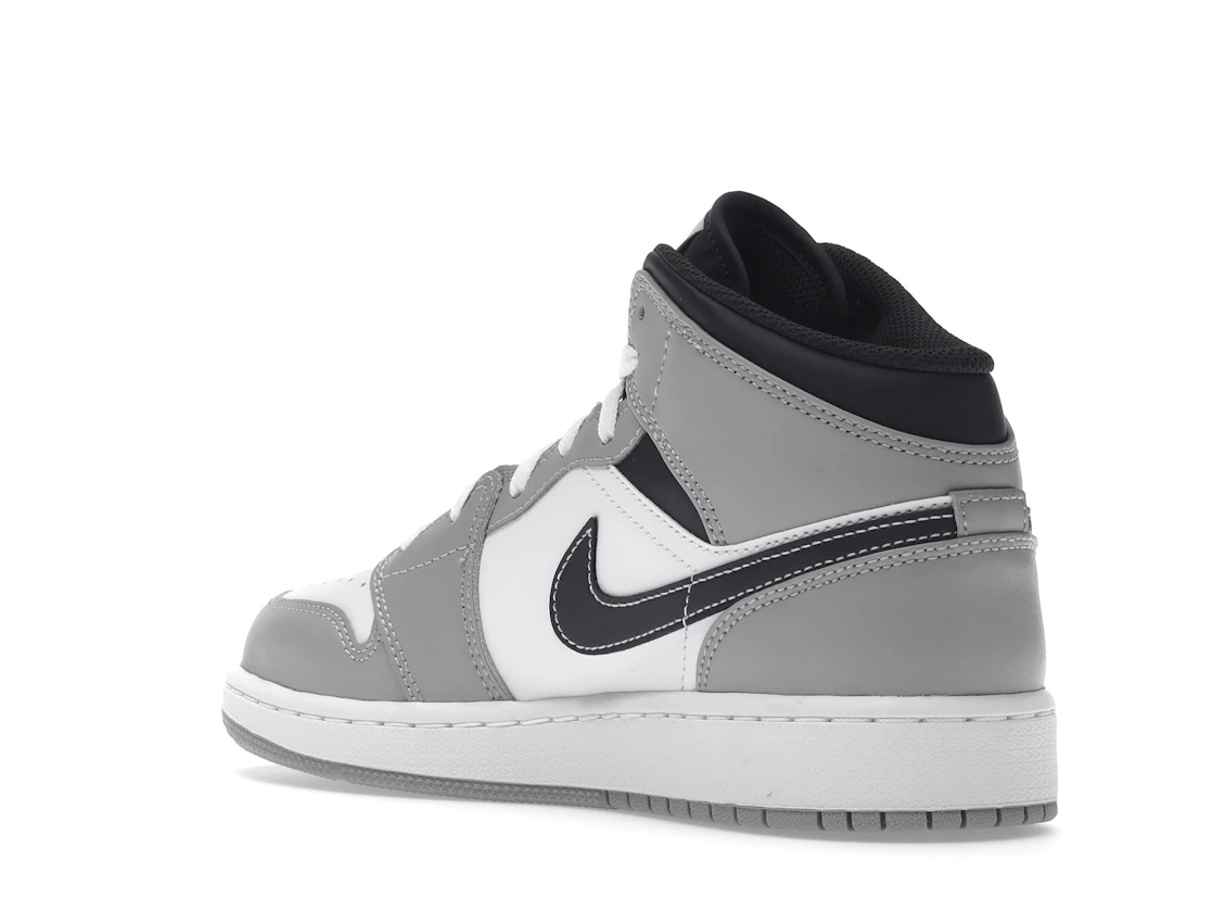 Air Jordan 1 Mid Light Smoke Grey Anthracite (GS)