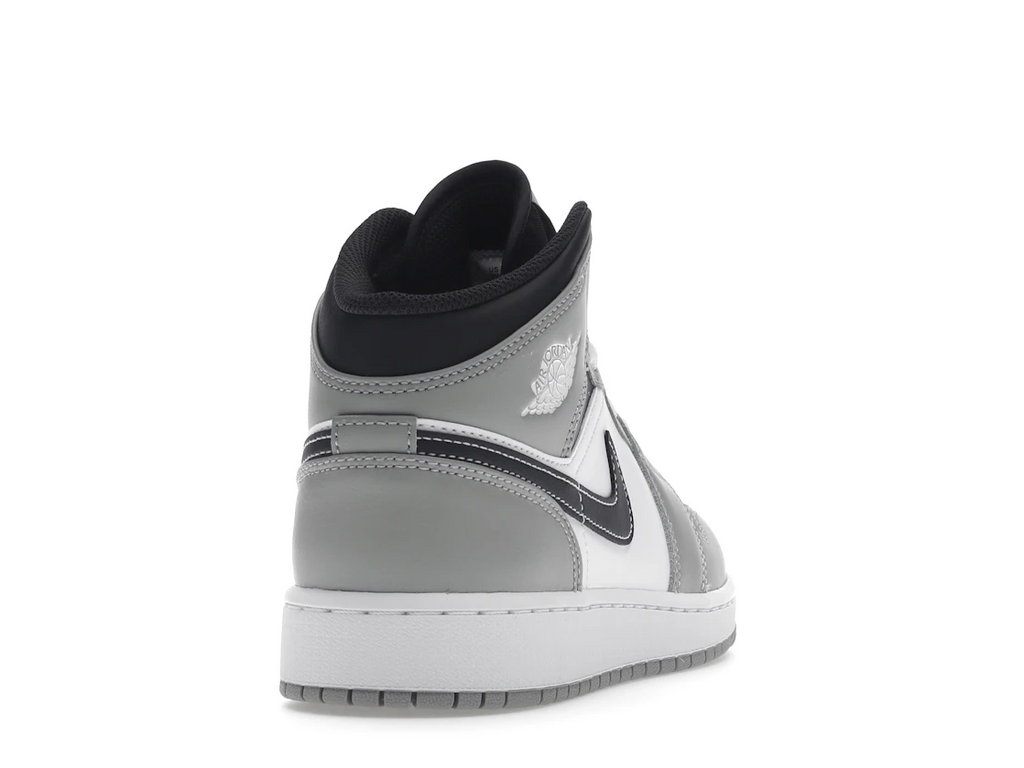 Air Jordan 1 Mid Light Smoke Grey Anthracite (GS)
