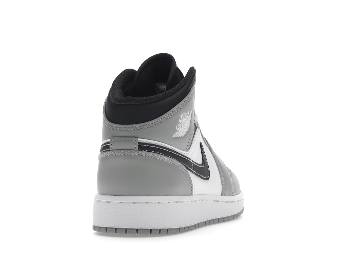Air Jordan 1 Mid Light Smoke Grey Anthracite (GS)