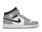 Air Jordan 1 Mid Light Smoke Grey Anthracite (GS)