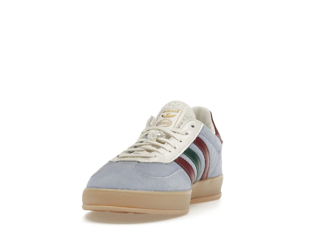 Adidas Gazelle Indoor Blue Dawn Collegiate Burgundy