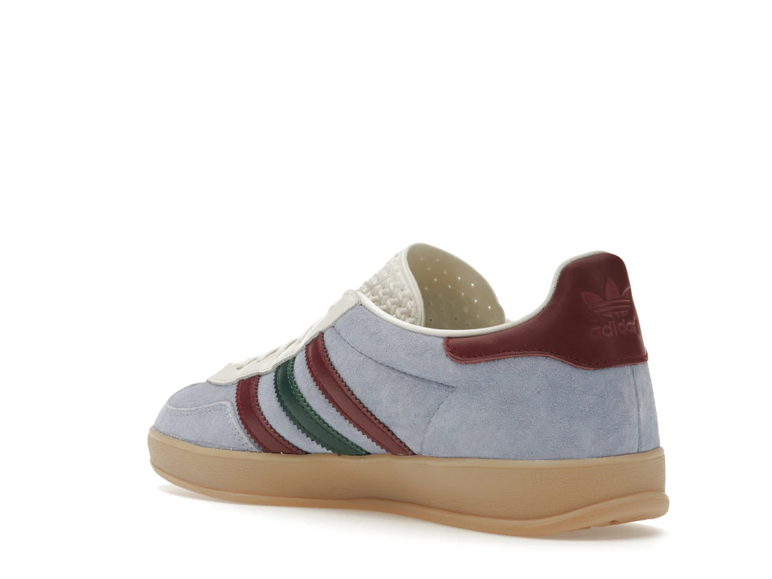 Adidas Gazelle Indoor Blue Dawn Collegiate Burgundy