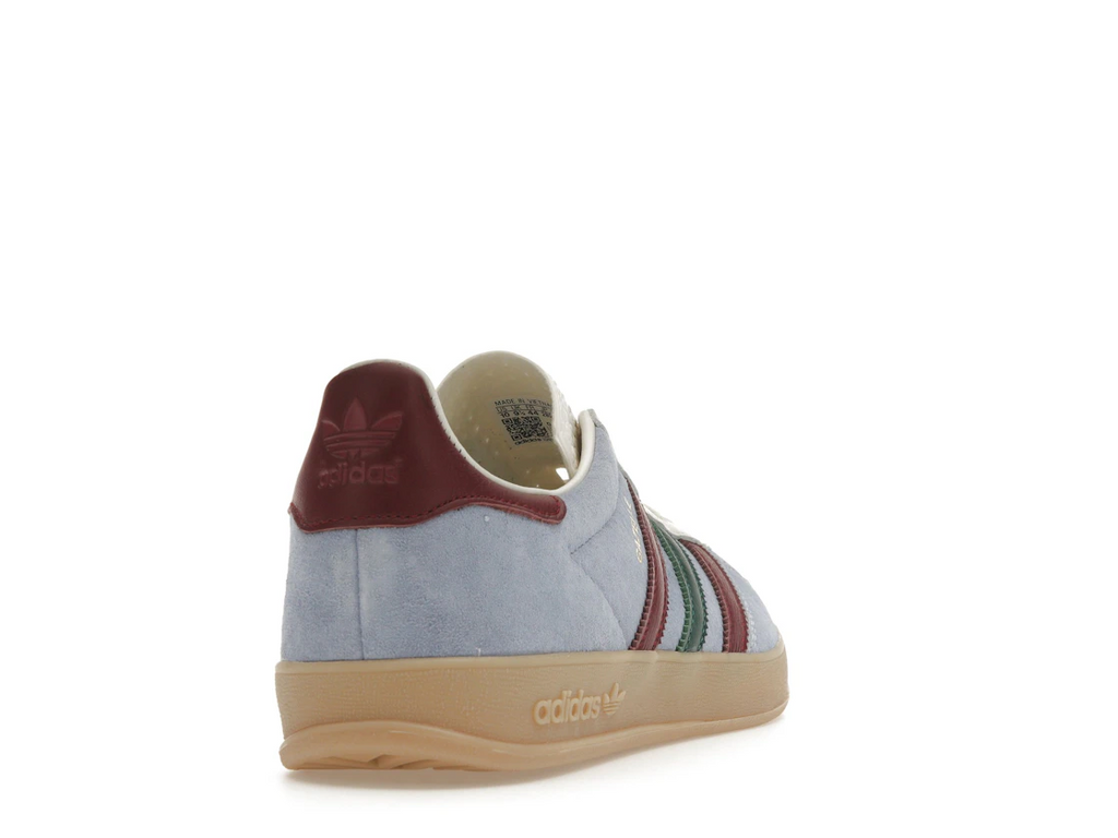 Adidas Gazelle Indoor Blue Dawn Collegiate Burgundy