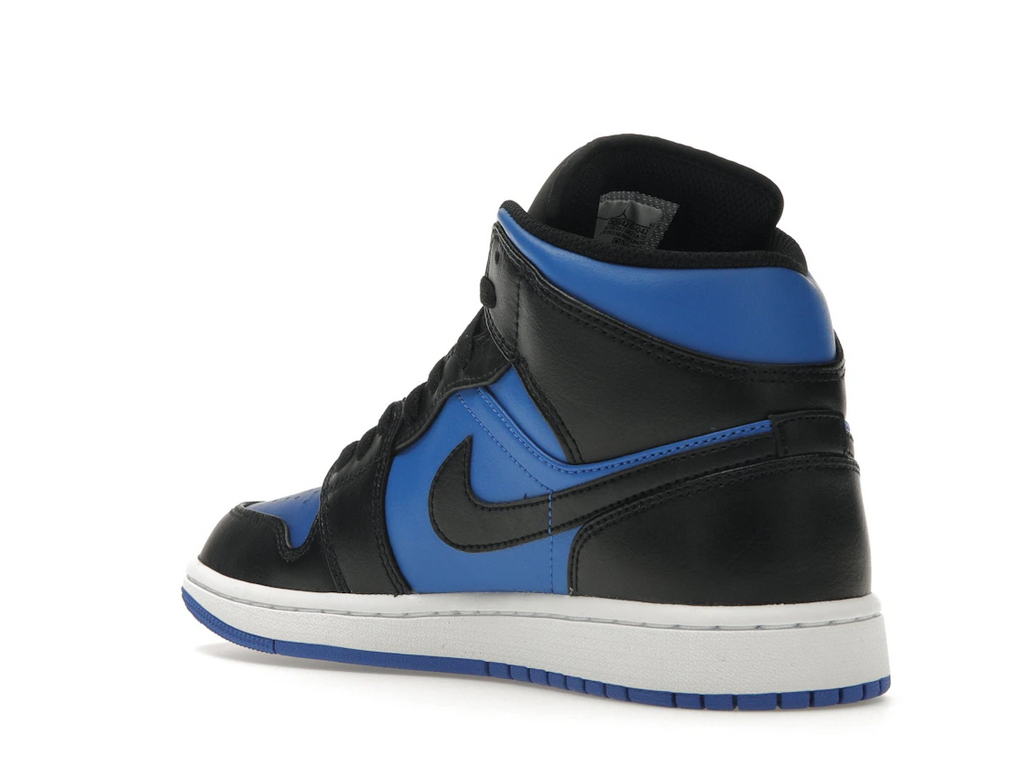 Air Jordan 1 Mid Black Royal Metallic