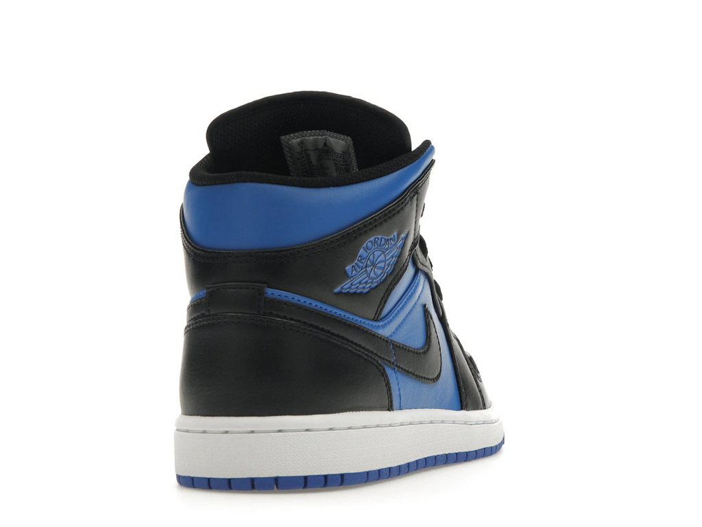Air Jordan 1 Mid Black Royal Metallic