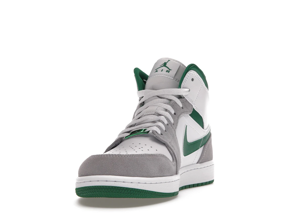 Air Jordan 1 Mid Grey Green