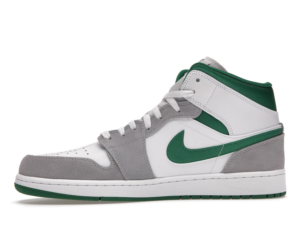 Air Jordan 1 Mid Grey Green