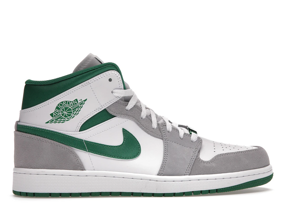 Air Jordan 1 Mid Grey Green