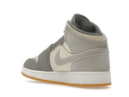 Air Jordan 1 Mid Coconut Milk Particle Grey (GS)