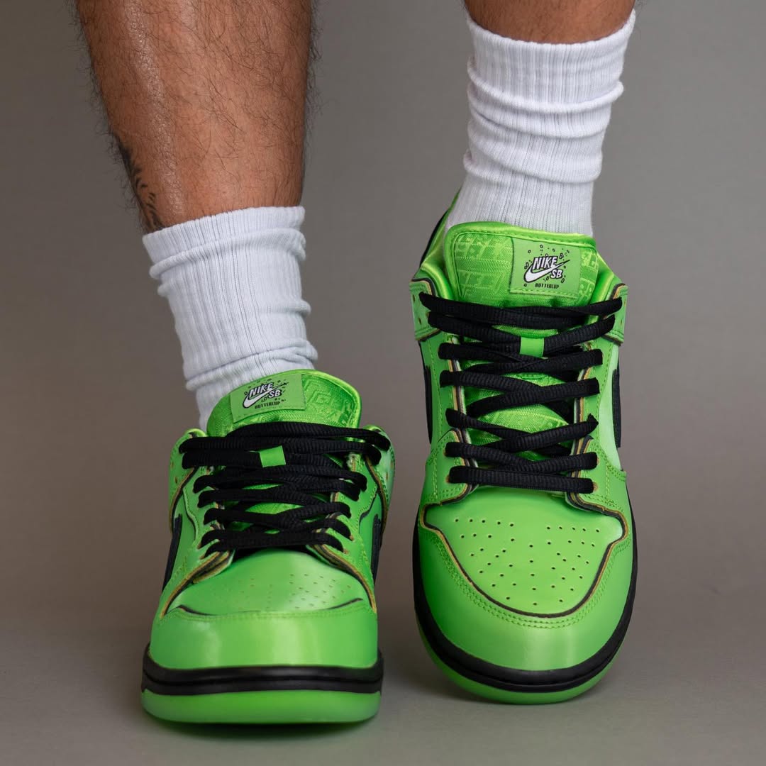 Nike SB Dunk Low The Powerpuff Girls Buttercup