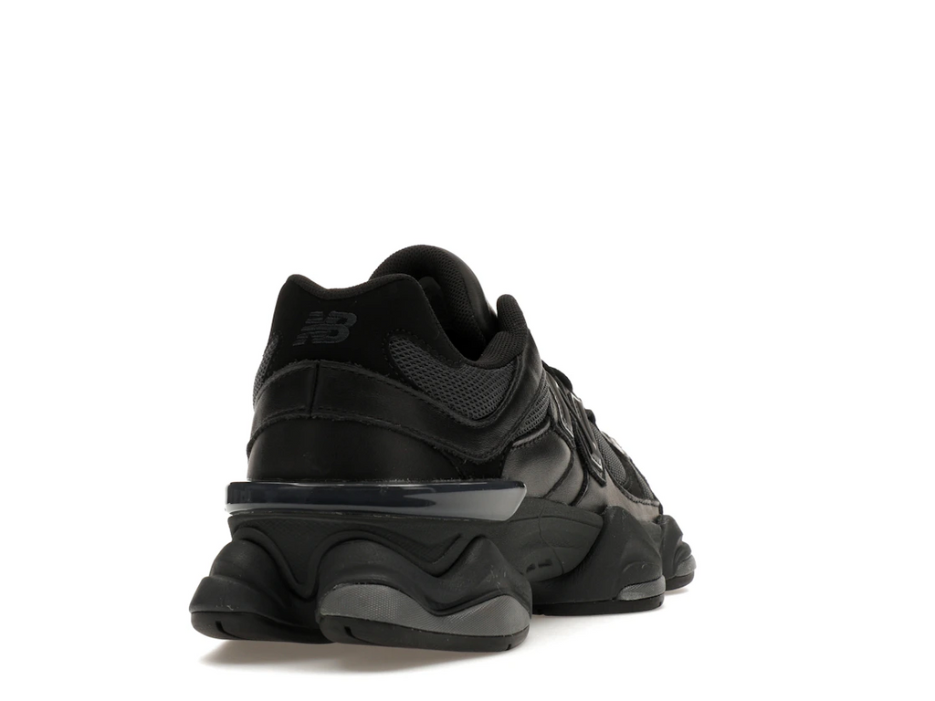 New Balance 9060 Triple Black Leather