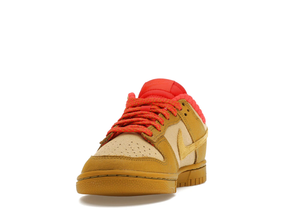 Nike Dunk Low Bronzine Sesame Picante Red