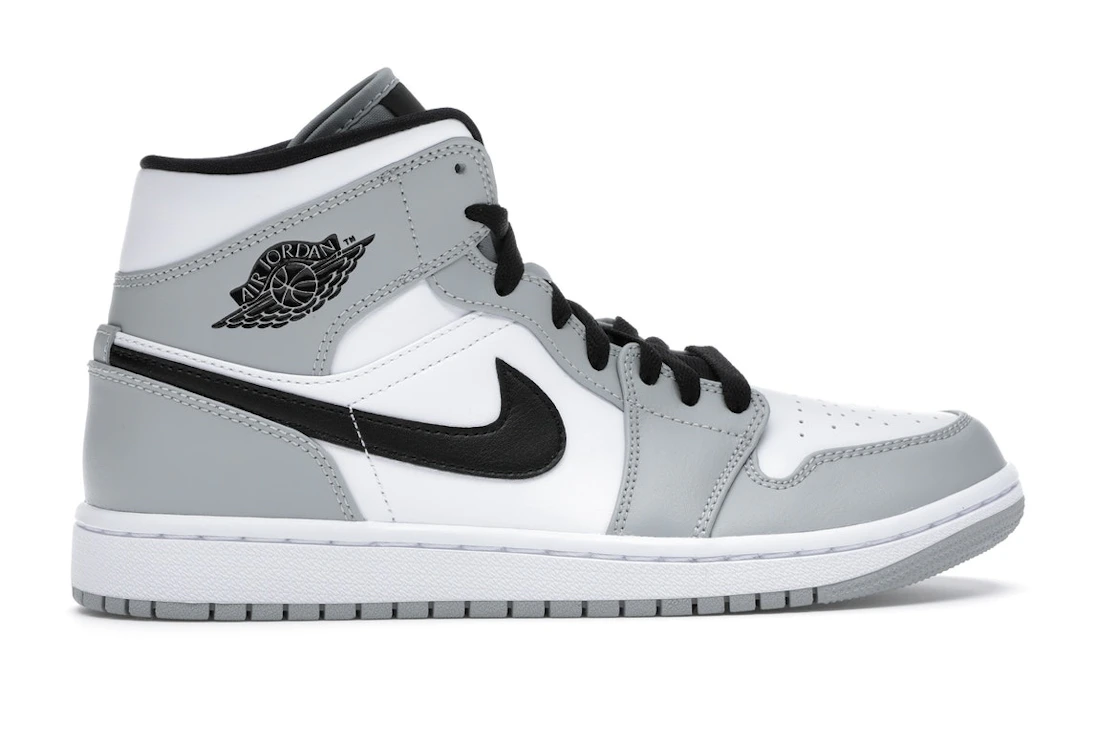 Air Jordan 1 Mid Light Smoke Grey