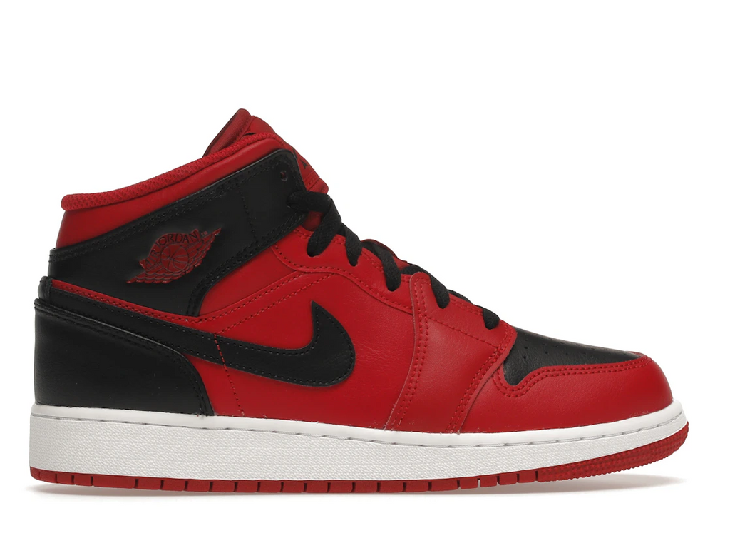 Air Jordan 1 Mid Reverse Bred (GS)