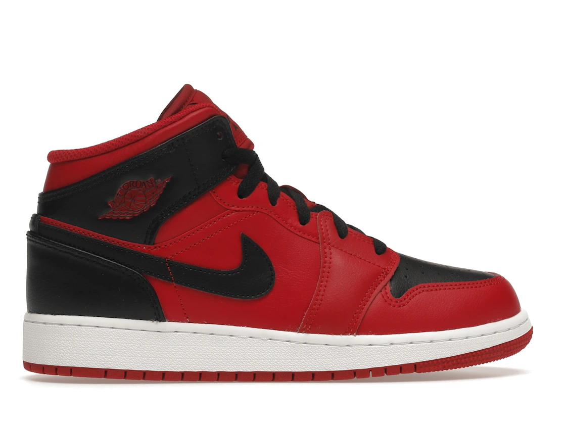 Air Jordan 1 Mid Reverse Bred (GS)