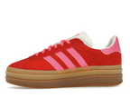 adidas Gazelle Bold Collegiate Red Lucid Pink (W)